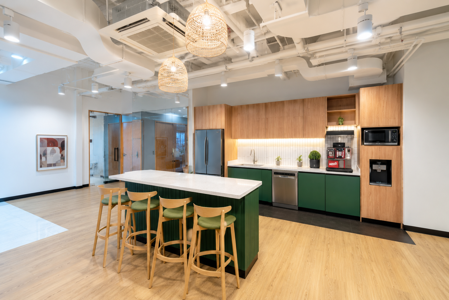 KMC Solutions — Skyrise 3B workspace hero