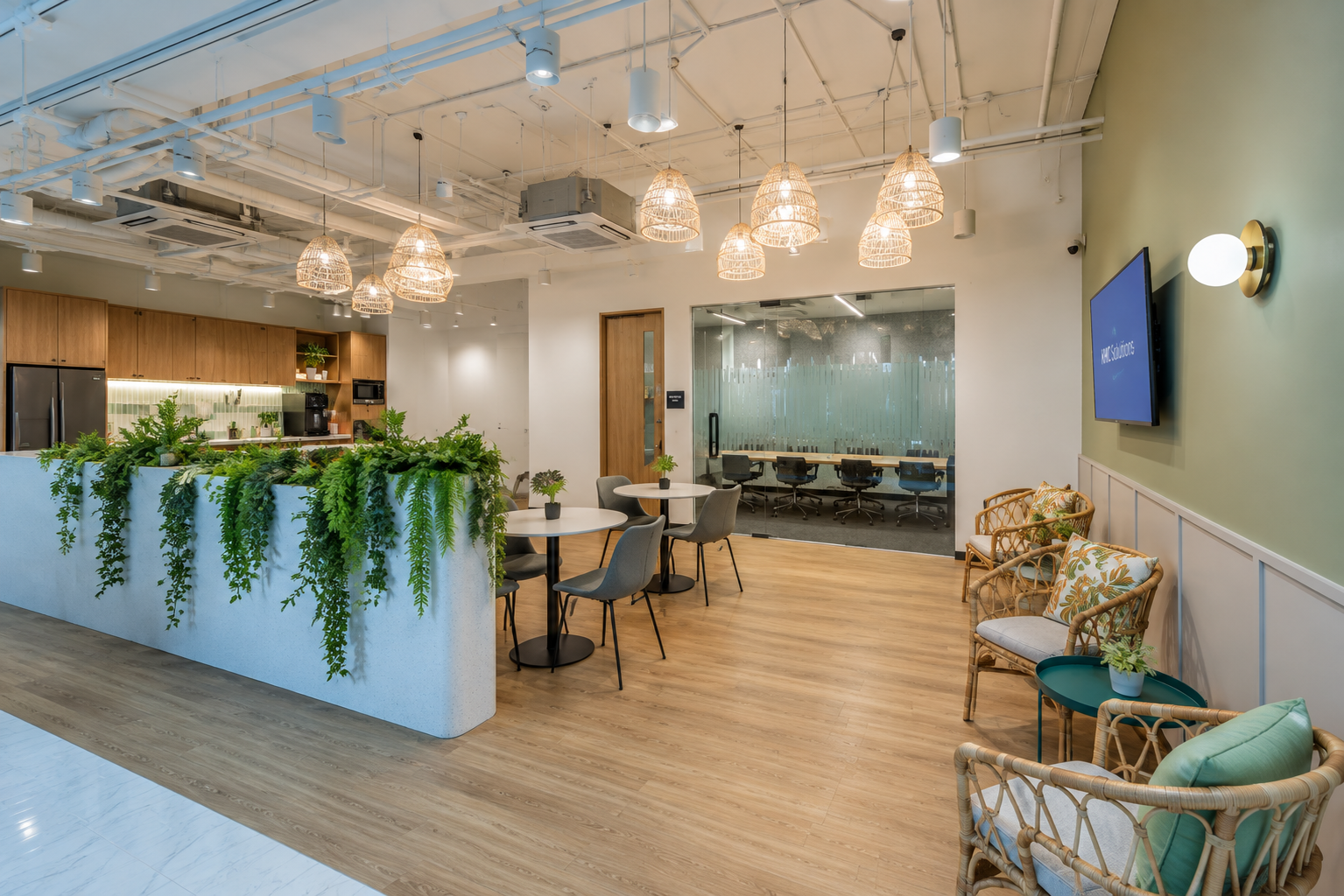 KMC Solutions — Skyrise 3B workspace view 2