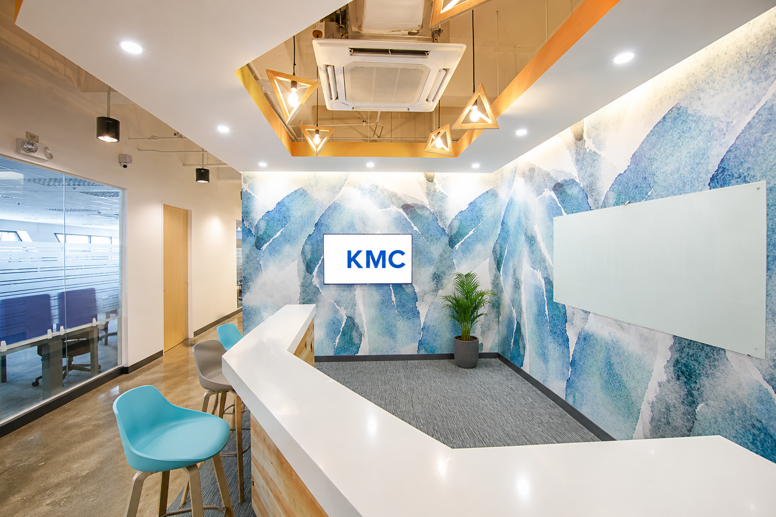 KMC Solutions — Skyrise 3B workspace view 3